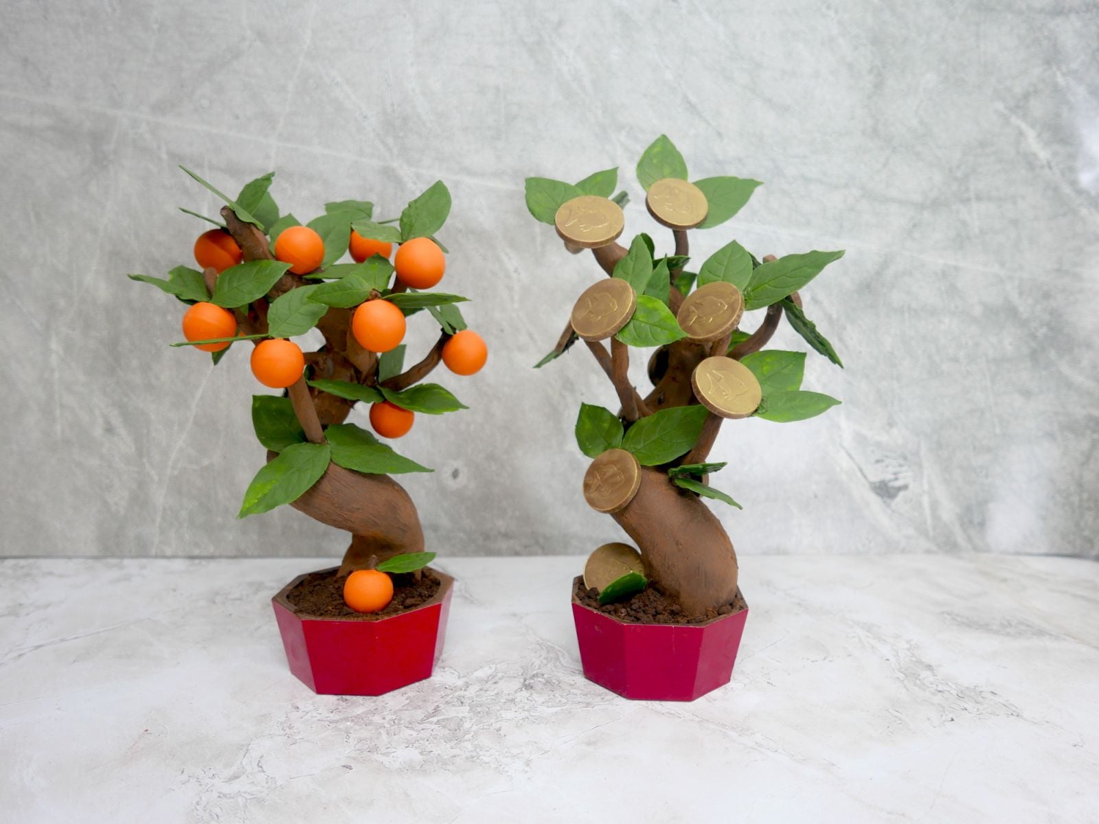 Lucky chocolate trees (Photo: The Peninsula Manila)