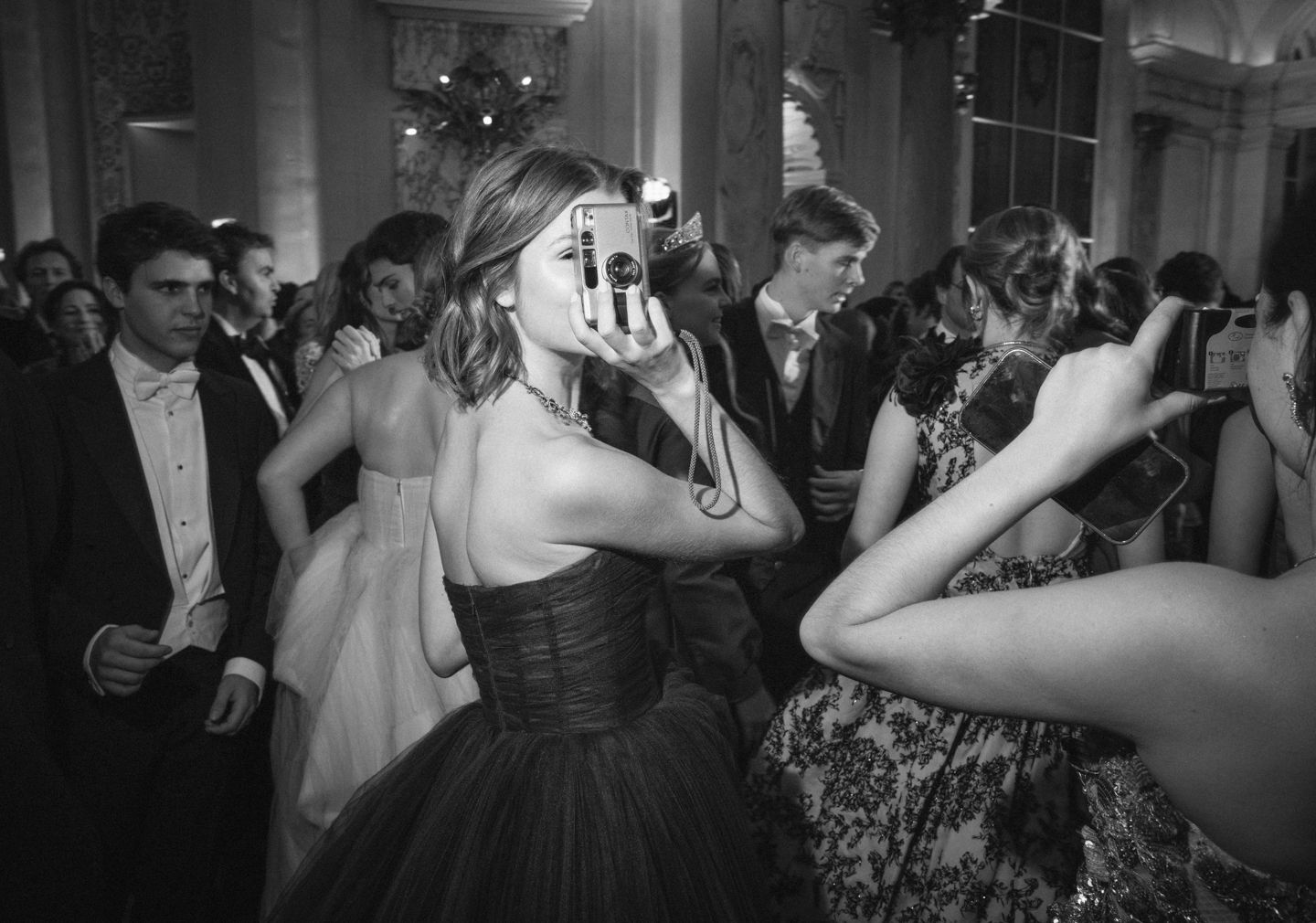 Lara Connor capturing the moment with her digital camera