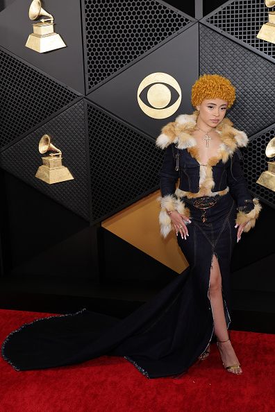 LOS ANGELES, CALIFORNIA - FEBRUARY 04: (FOR EDITORIAL USE ONLY) Ice Spice attends the 66th GRAMMY Awards at Crypto.com Arena on February 04, 2024 in Los Angeles, California. (Photo by Kayla Oaddams/WireImage)