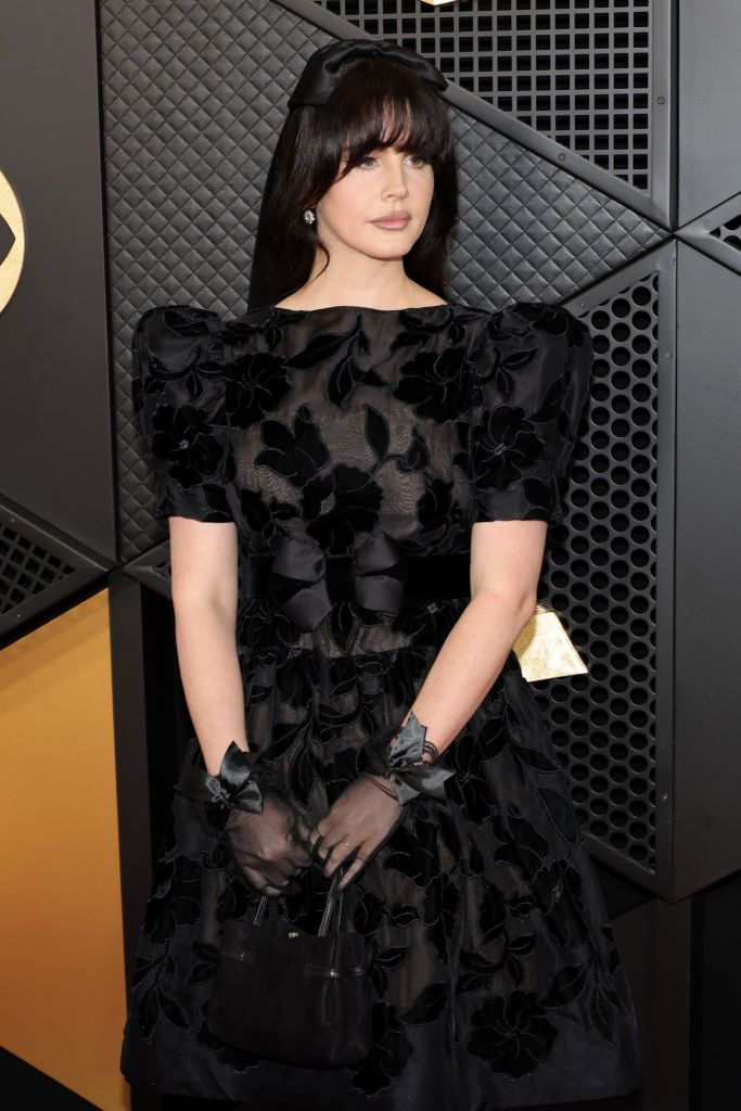 LOS ANGELES, CALIFORNIA - FEBRUARY 04: (FOR EDITORIAL USE ONLY) Lana Del Rey attends the 66th GRAMMY Awards at Crypto.com Arena on February 04, 2024 in Los Angeles, California. (Photo by Kayla Oaddams/WireImage)