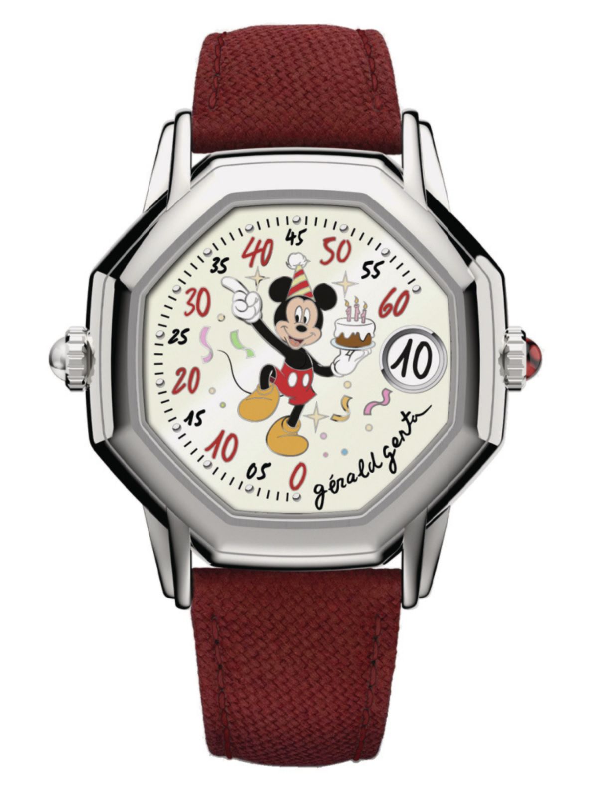 Gérald Genta Mickey Mouse watch (Photo: courtesy of Gérald Genta)