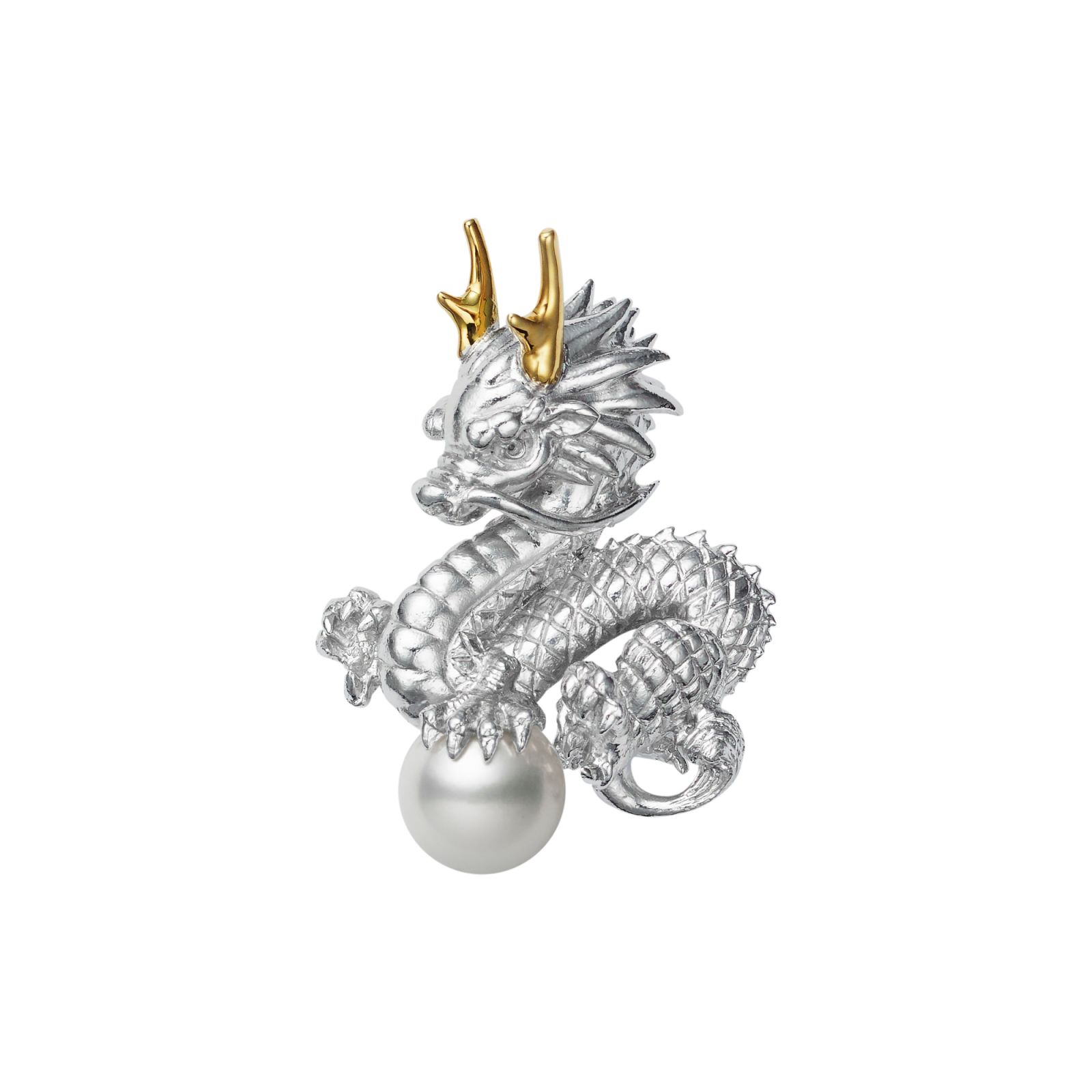 Mikimoto Dragon Brooches (Photo: courtesy of Mikimoto)