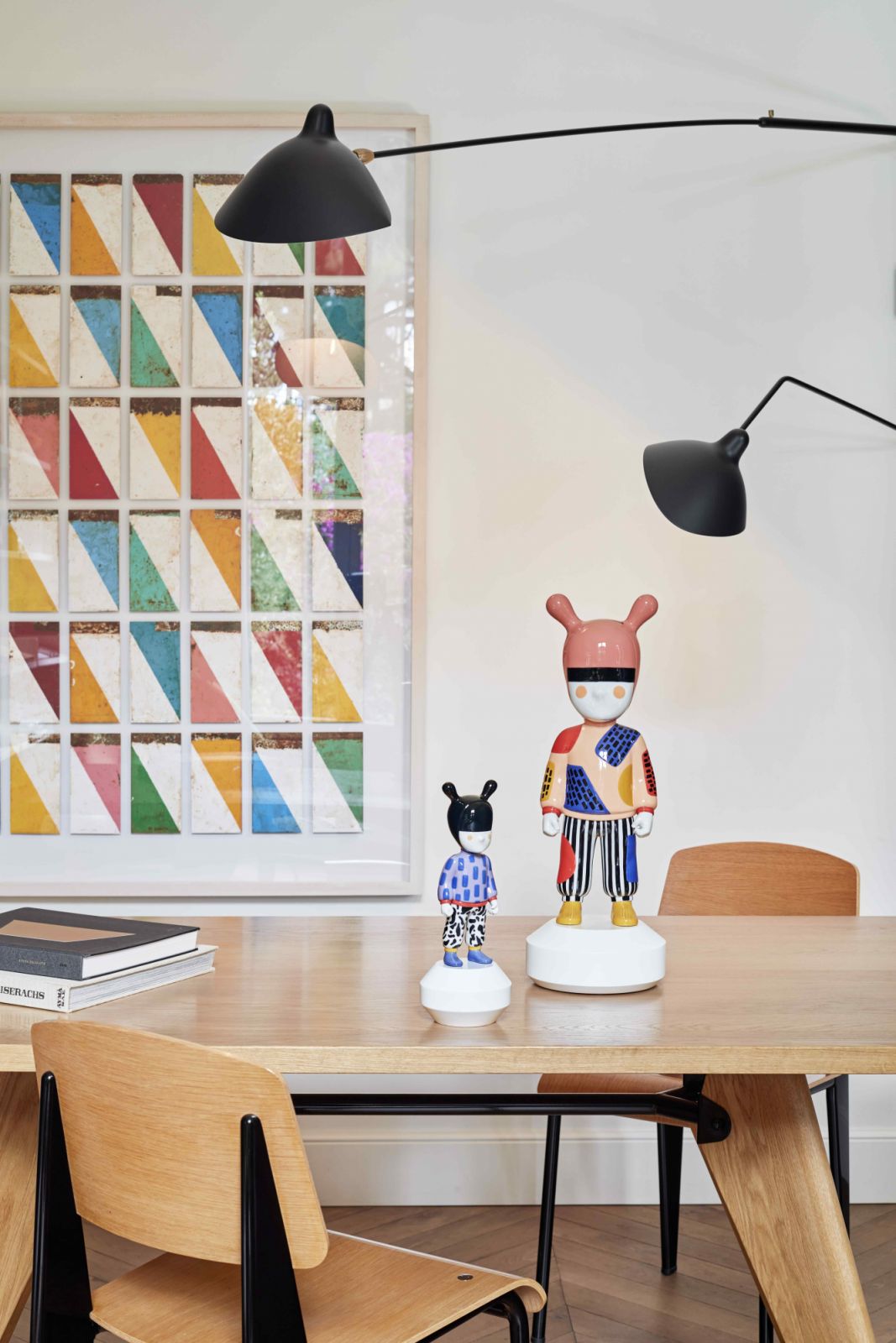 Camille Walala's whimsical rendition of Lladró’s The Guest porcelain figurine collection (Photo: Courtesy of Lladró)