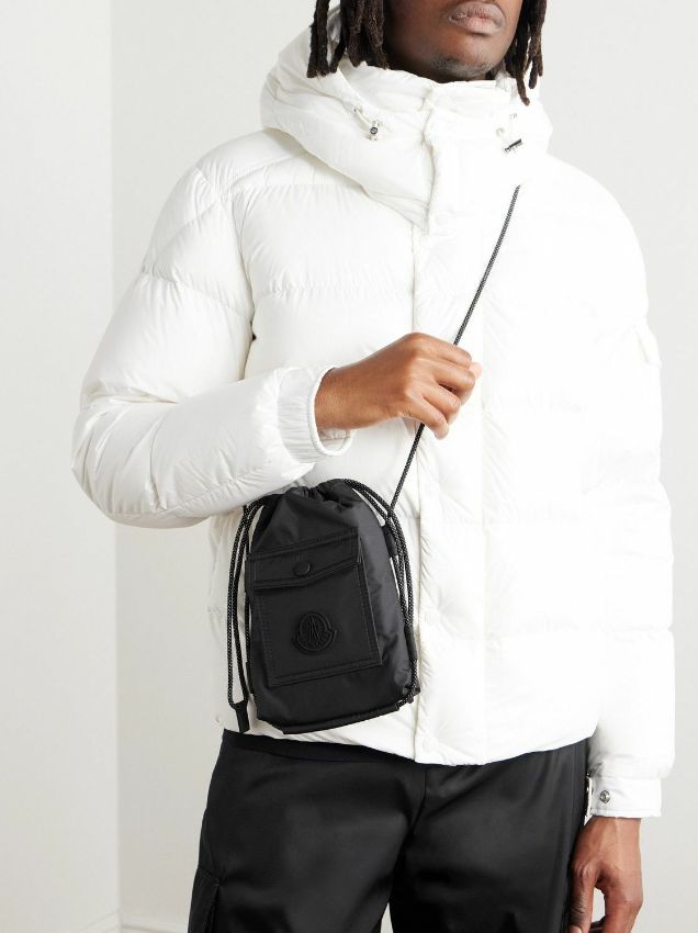 Makaio Logo-Appliquéd Ripstop Pouch (Photo: Moncler)