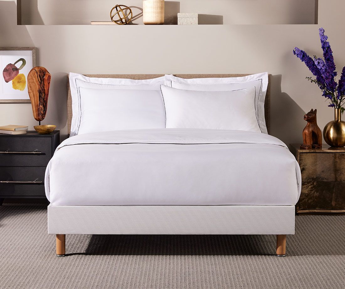 The Mandarin Oriental ribbon trim bedding set (Photo: Courtesy of Mandarin Oriental)