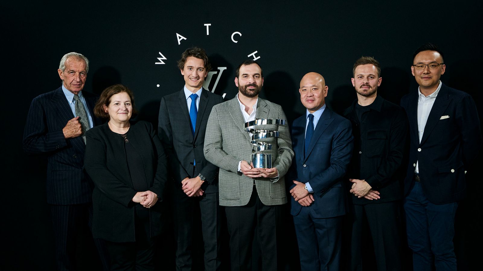 From left: Auro Montanari, Carole Forestier-Kasapi, Jean Arnault, Raúl Pagès, Rexhep Rexhepi, and Su Jiaxian