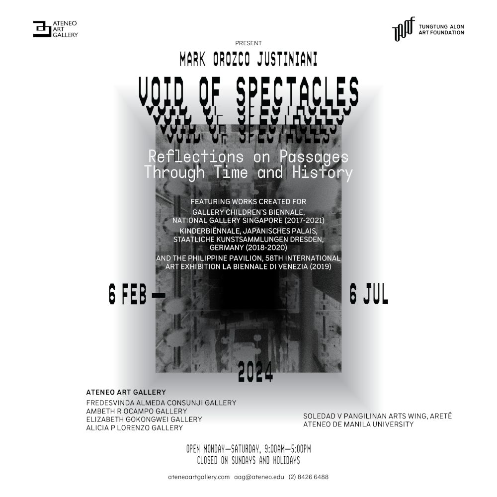 Void of Spectacles: Reflections on Passages Through Time and History at Ateneo Art Gallery