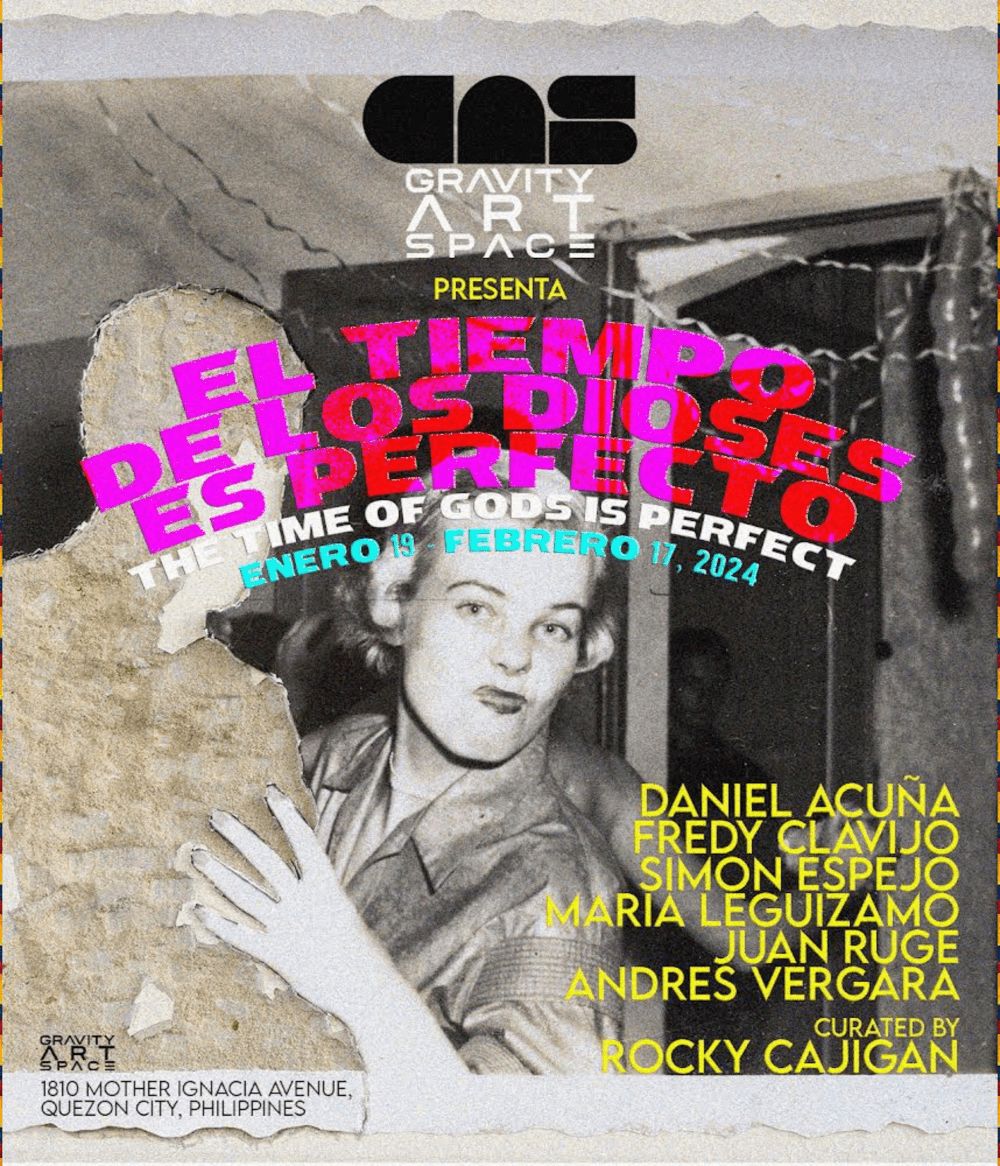 El tiempo de los dioses es perfecto (The time of gods is perfect) at Gravity Art Space