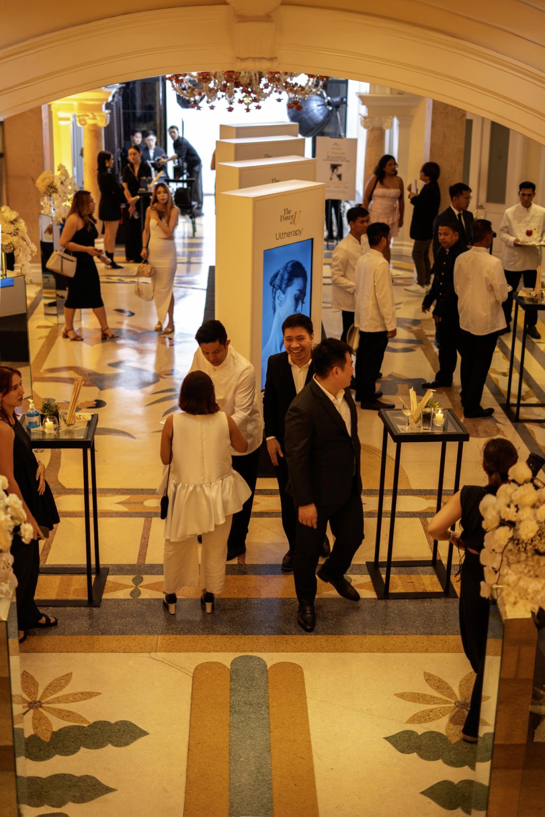 Inside the exclusive launch at Palacio de Memoria (Photo: James Mayo)