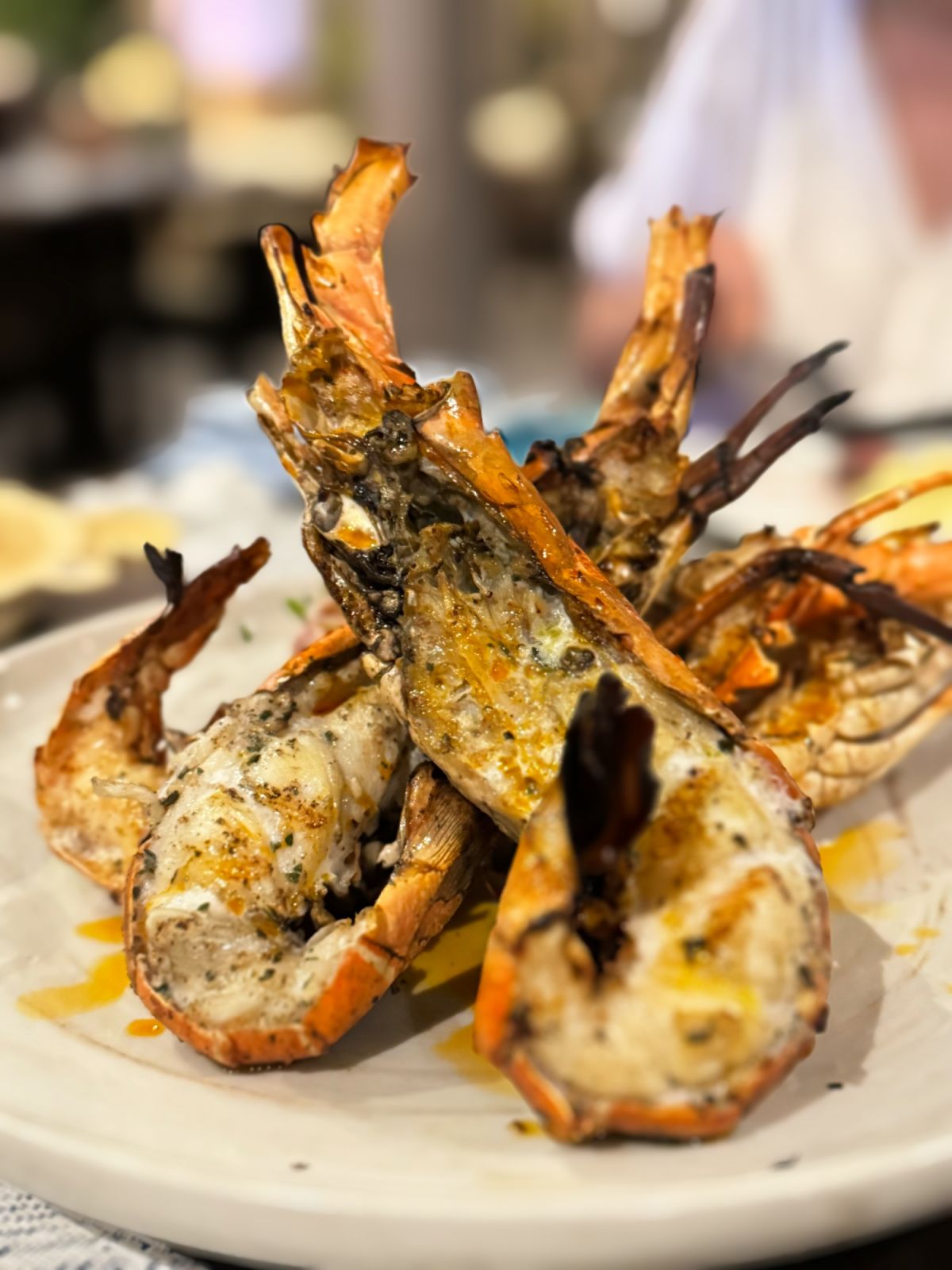 Delicious local lobsters from Sea.Fire.Salt