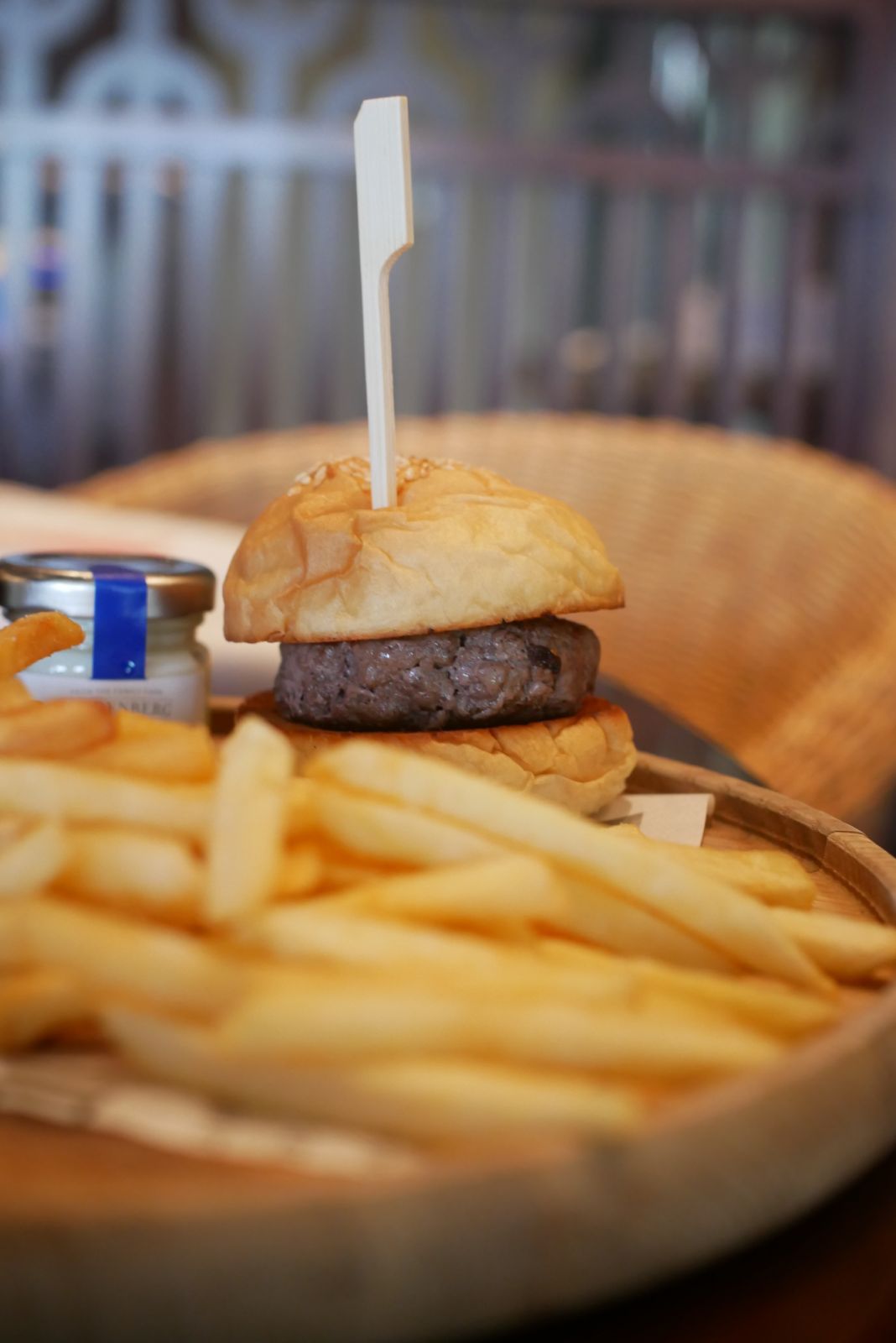 My younger two kids highly recommend the kids burgers at Turmeric