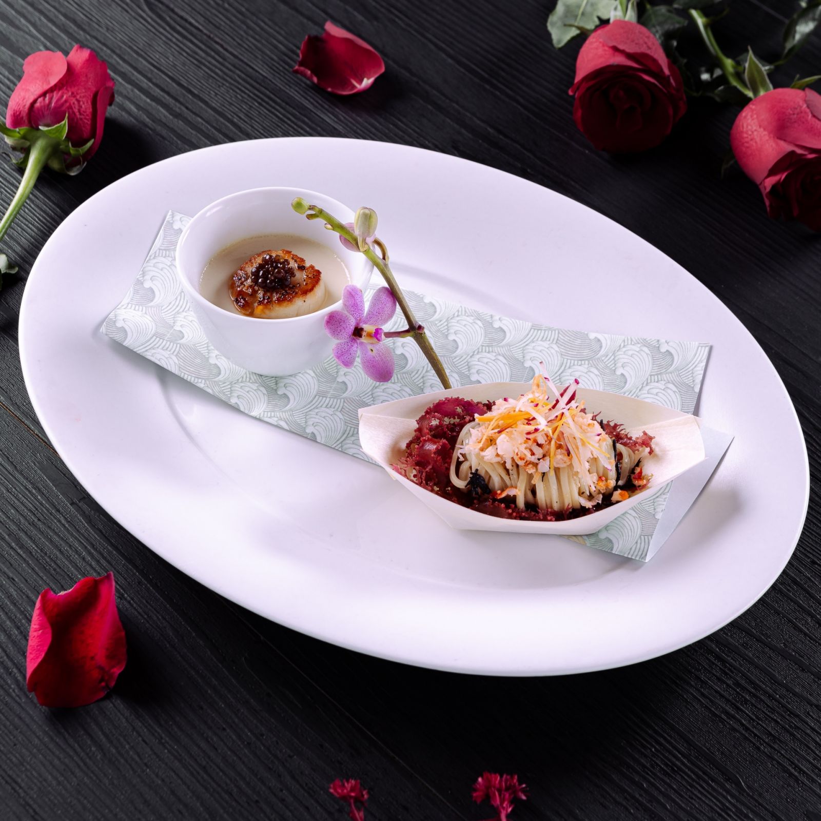 Where to eat for Valentine’s Day 2024 - 6 Nobu Manila’s Hokkaido Scallop and Lobster Duo