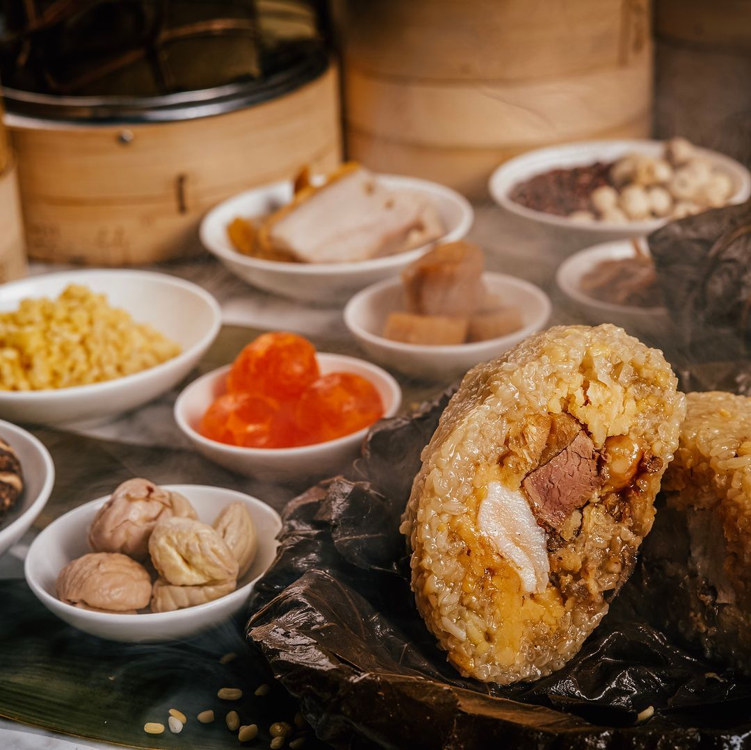 Glutinous rice dumplings (Photo: Instagram / @ritzcarltonkualalumpur)