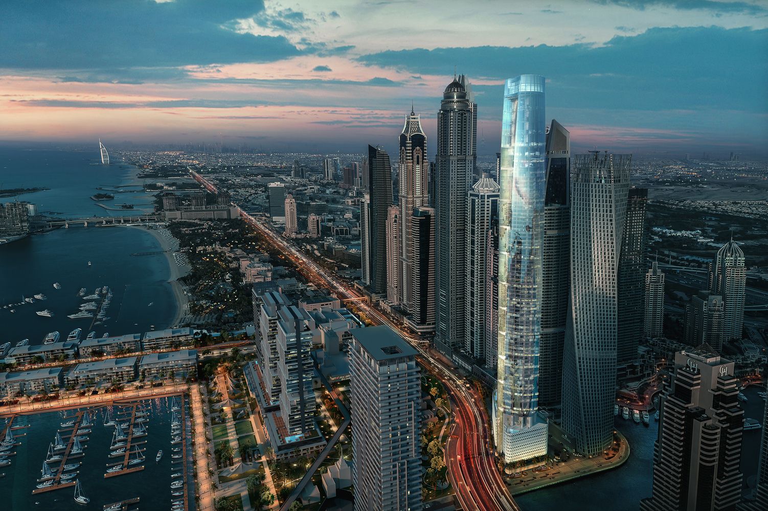 Ciel Tower by NORR Group is set to become the world’s tallest hotel (Photo: Courtesy of The First Group)