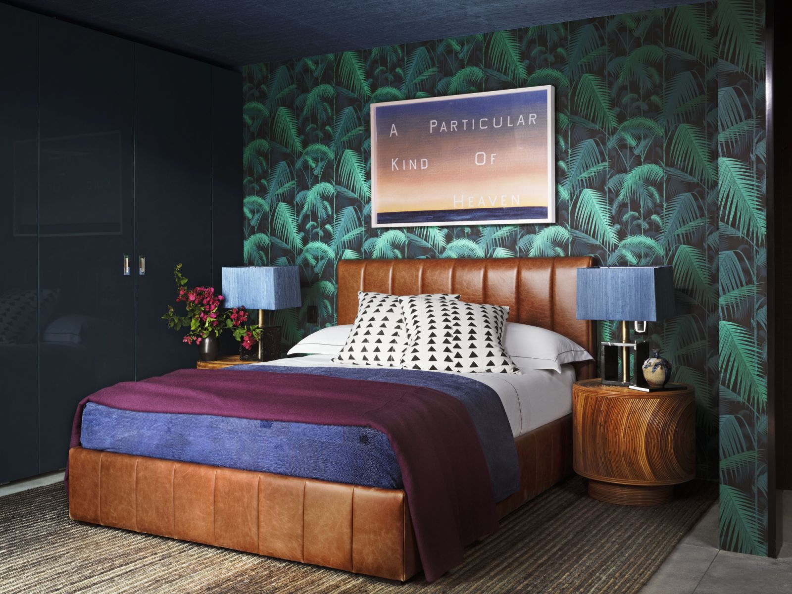 Ellen Pompeo’s Malibu bedroom (Photo: Douglas Friedman)