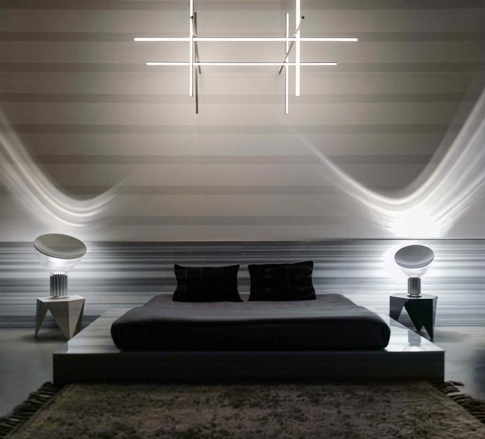 The marble bed frame in the other guest rooms (Photo: Aris iliopulis)