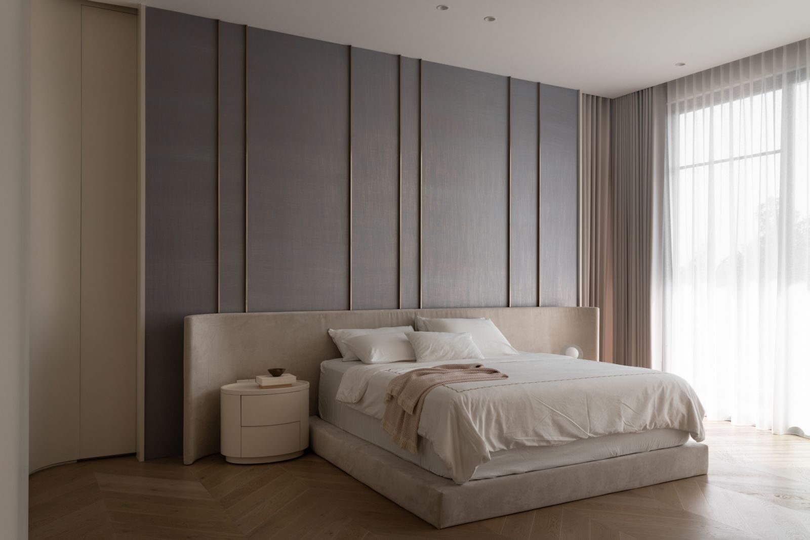 The serene master bedroom