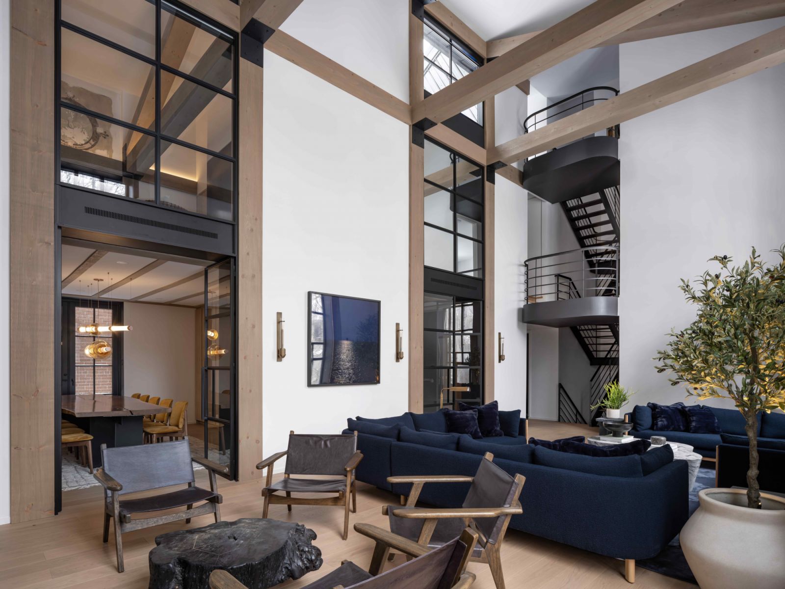 “Muskoka in the City” fused Tom Kundig's industrialism with Canada's west coast countryside rustic