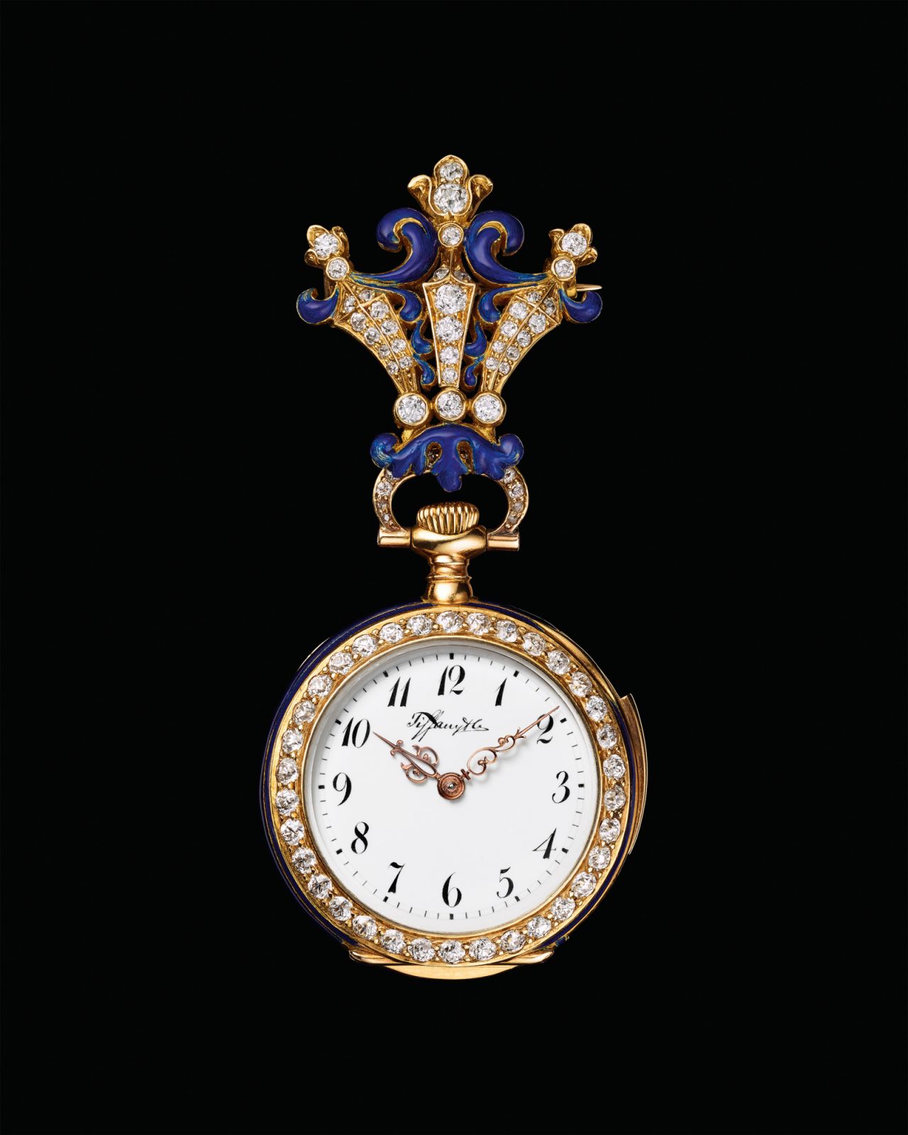 A brooch minute repeater made in collaboration with Tiffany