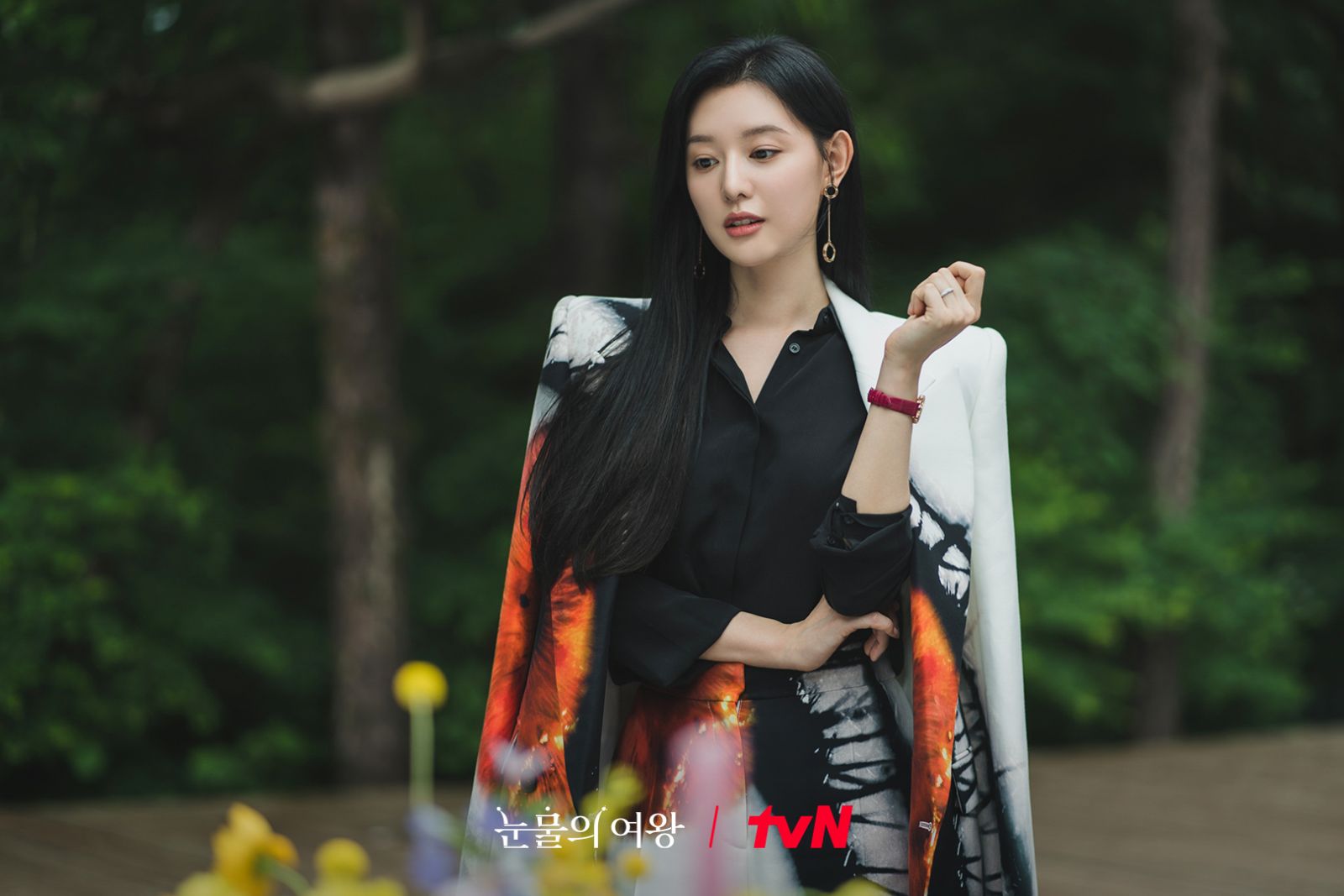 (Photo:tvN《淚之女王》劇照)