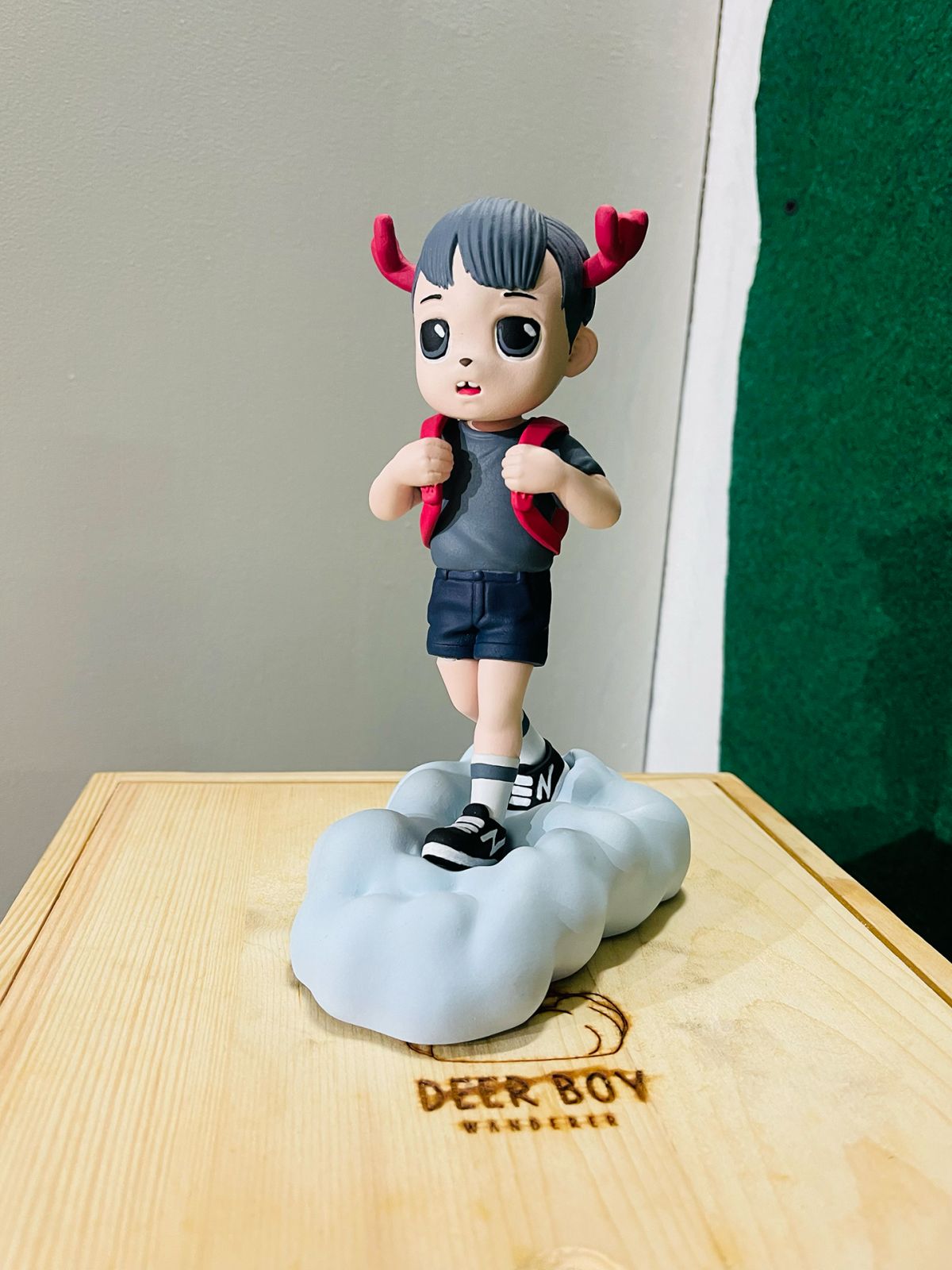 Jheng Dela Cruz aka Two Front Teeth's works in the exhibition titled, A Strange Place Called Neverland