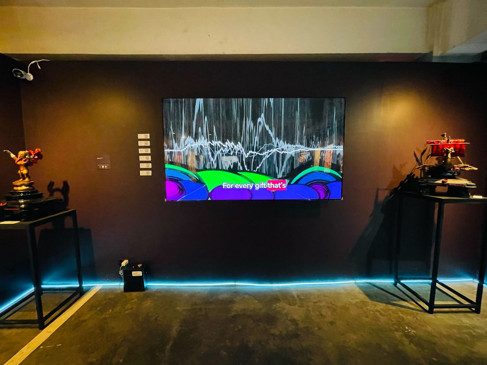 Exhibition installation of CryptoartPH