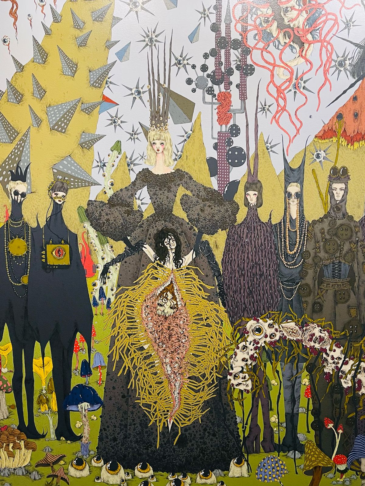Gean Brix Garcia's works for Karen H Montinola Grant's retrospective exhibition