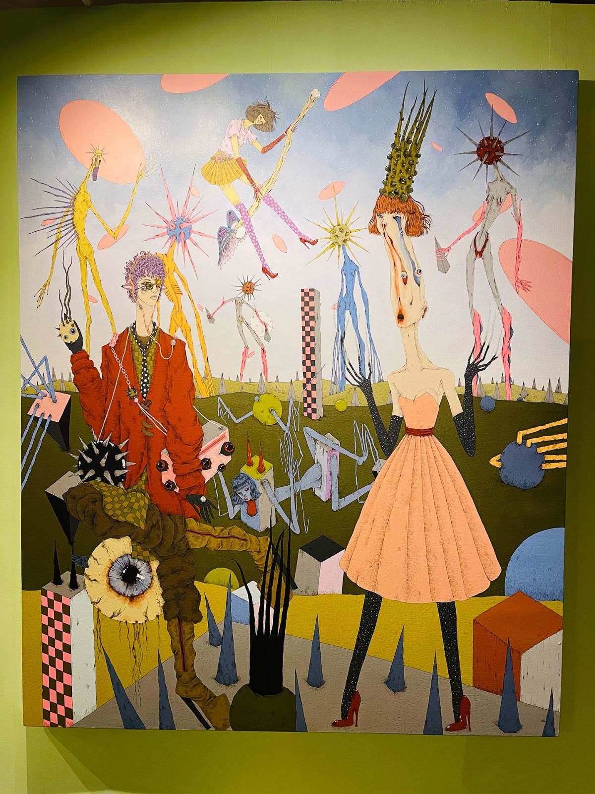 Gean Brix Garcia's works for Karen H Montinola Grant's retrospective exhibition