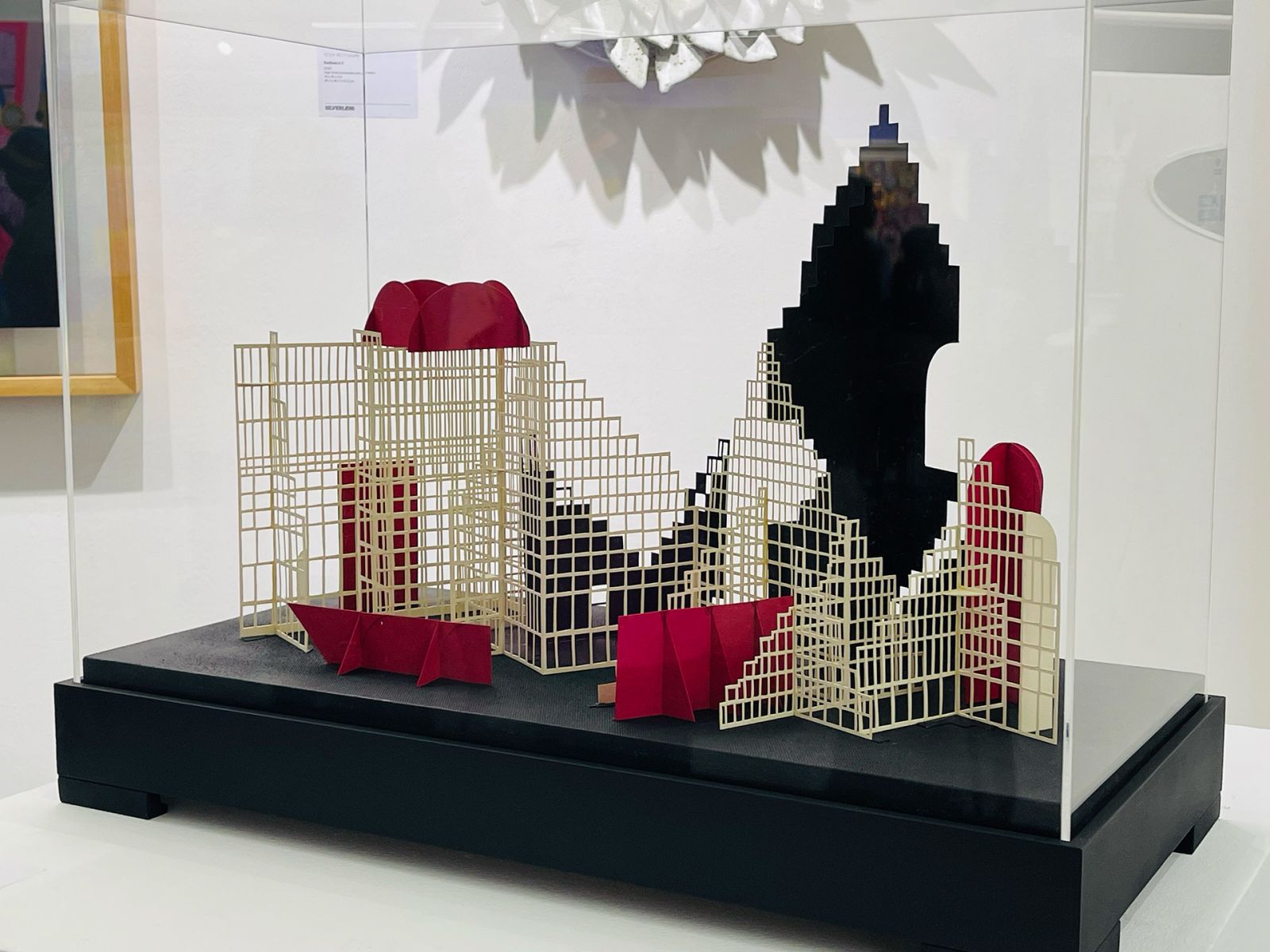 Ryan Villamael, Sculpture Garden (Series No. 3), acid-free paper, 16.93h x 21.46w x 10.63d inches, 2024