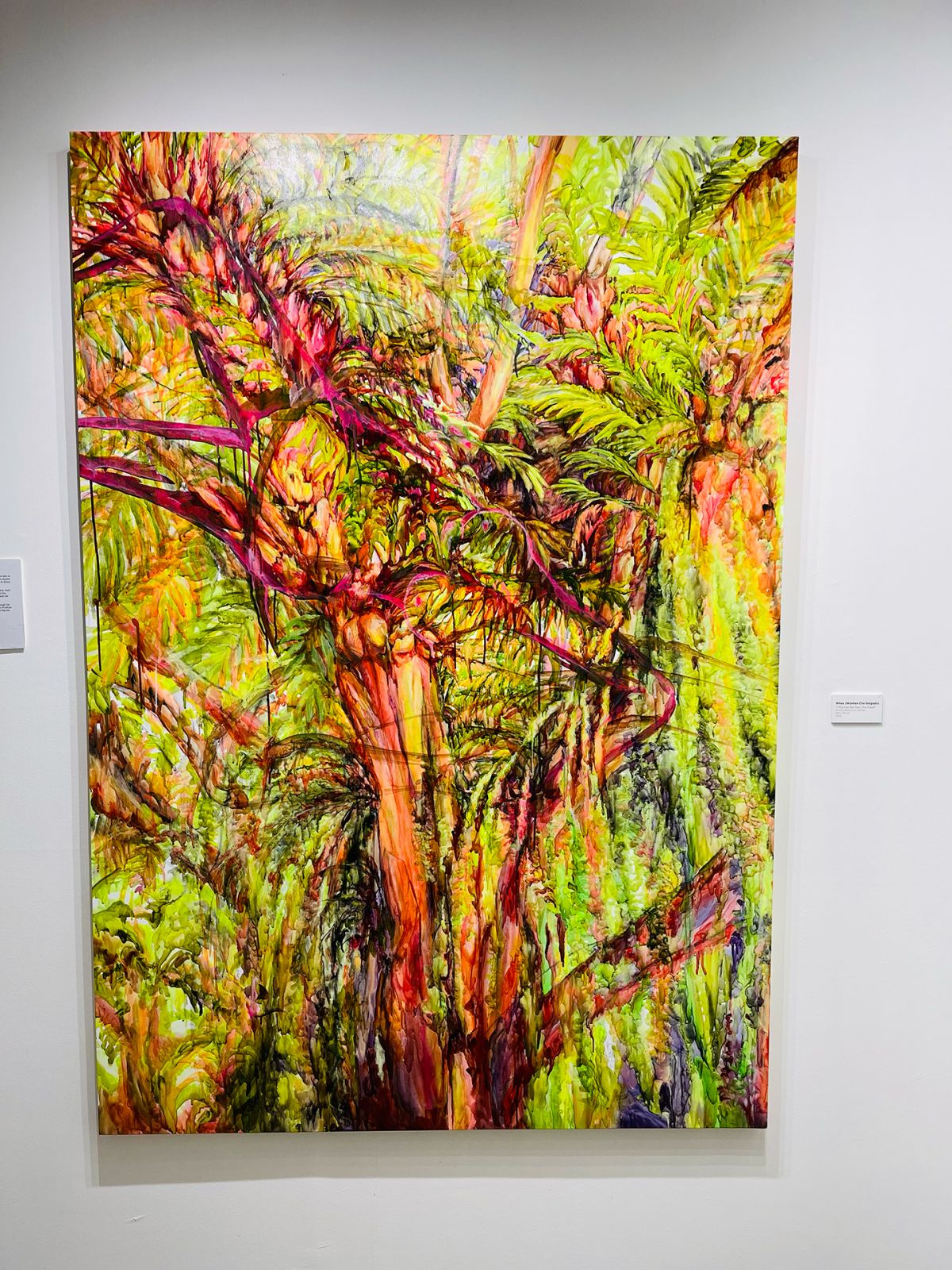 Whee (Wonhee Cha-Delgado), I Was Lost But Now I Am Found, acrylic and oil on canvas, 169 x 118 cm, 2024