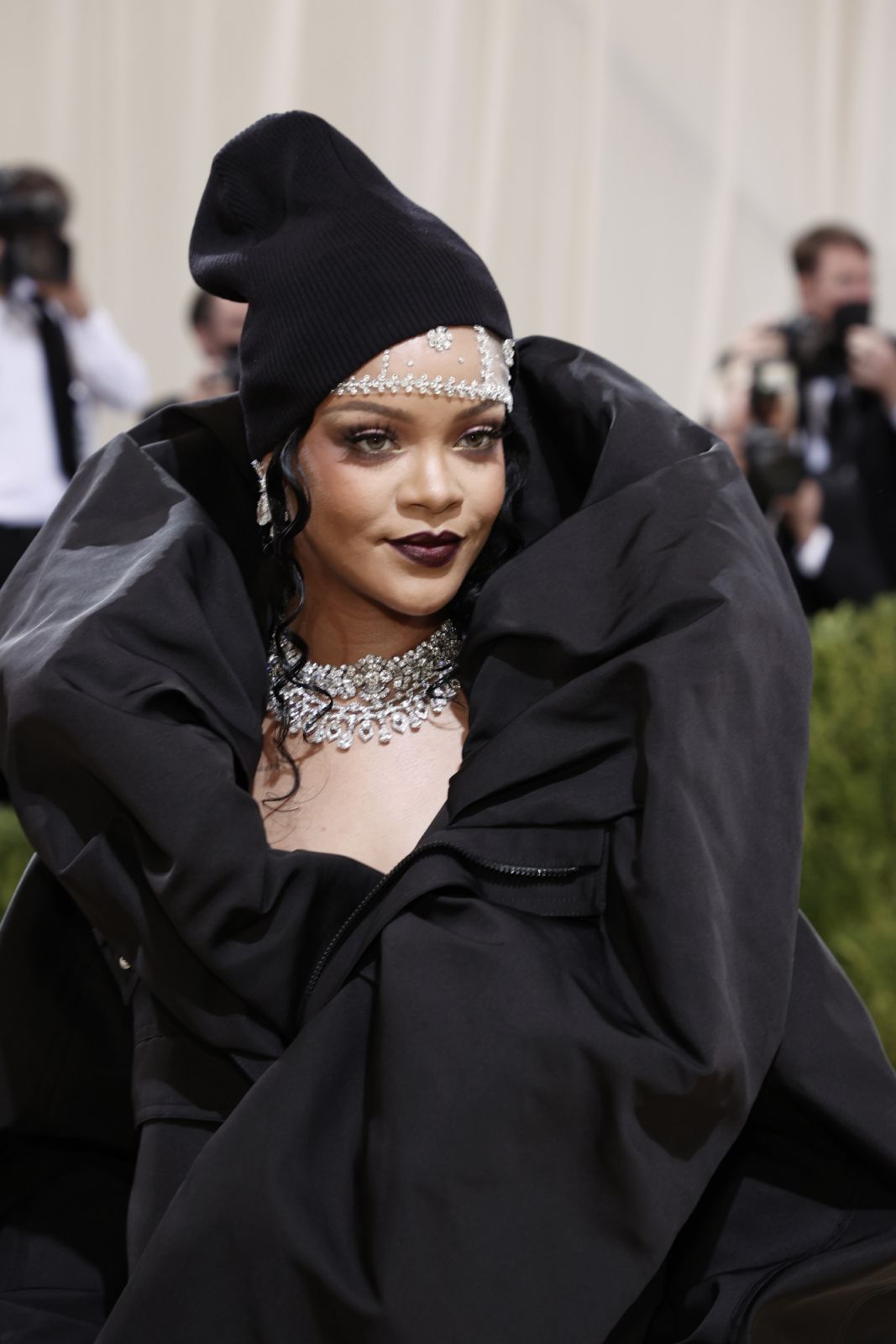 Rihanna attends the 2021 Met Gala in New York City (Photo: Arturo Holmes/MG21/Getty Images)