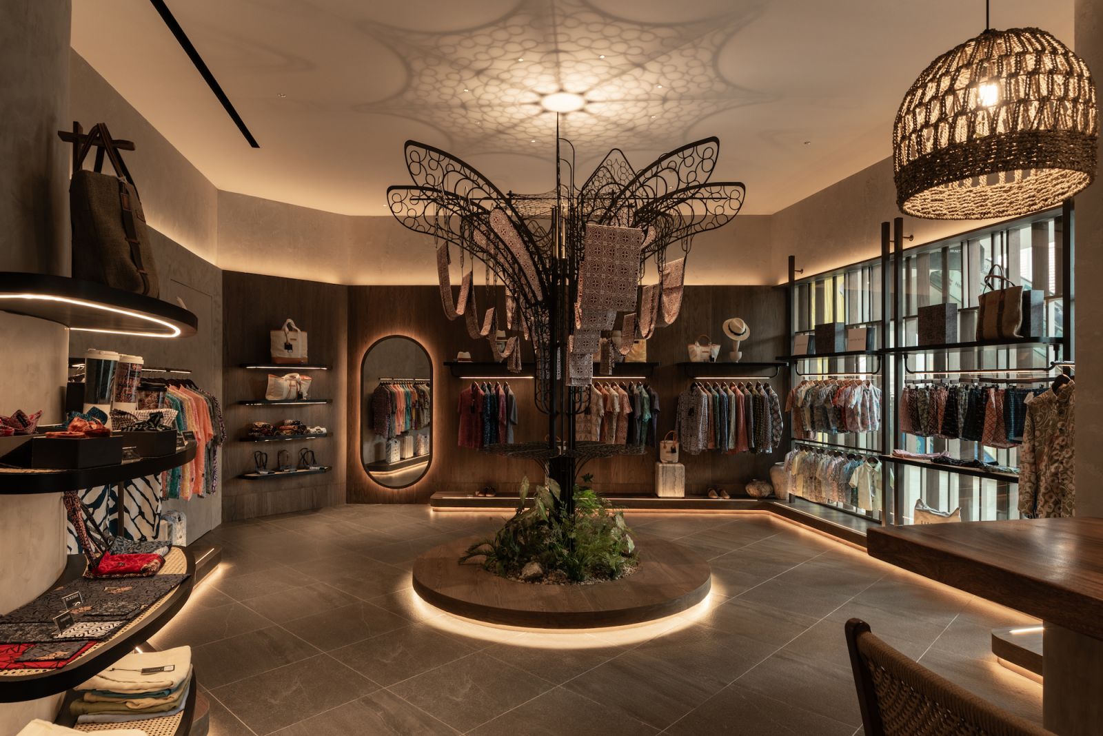 Poh Sin Studio's batik tree has a practical use