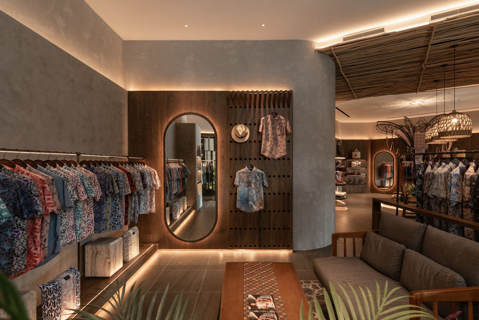The store has a cosy ambience