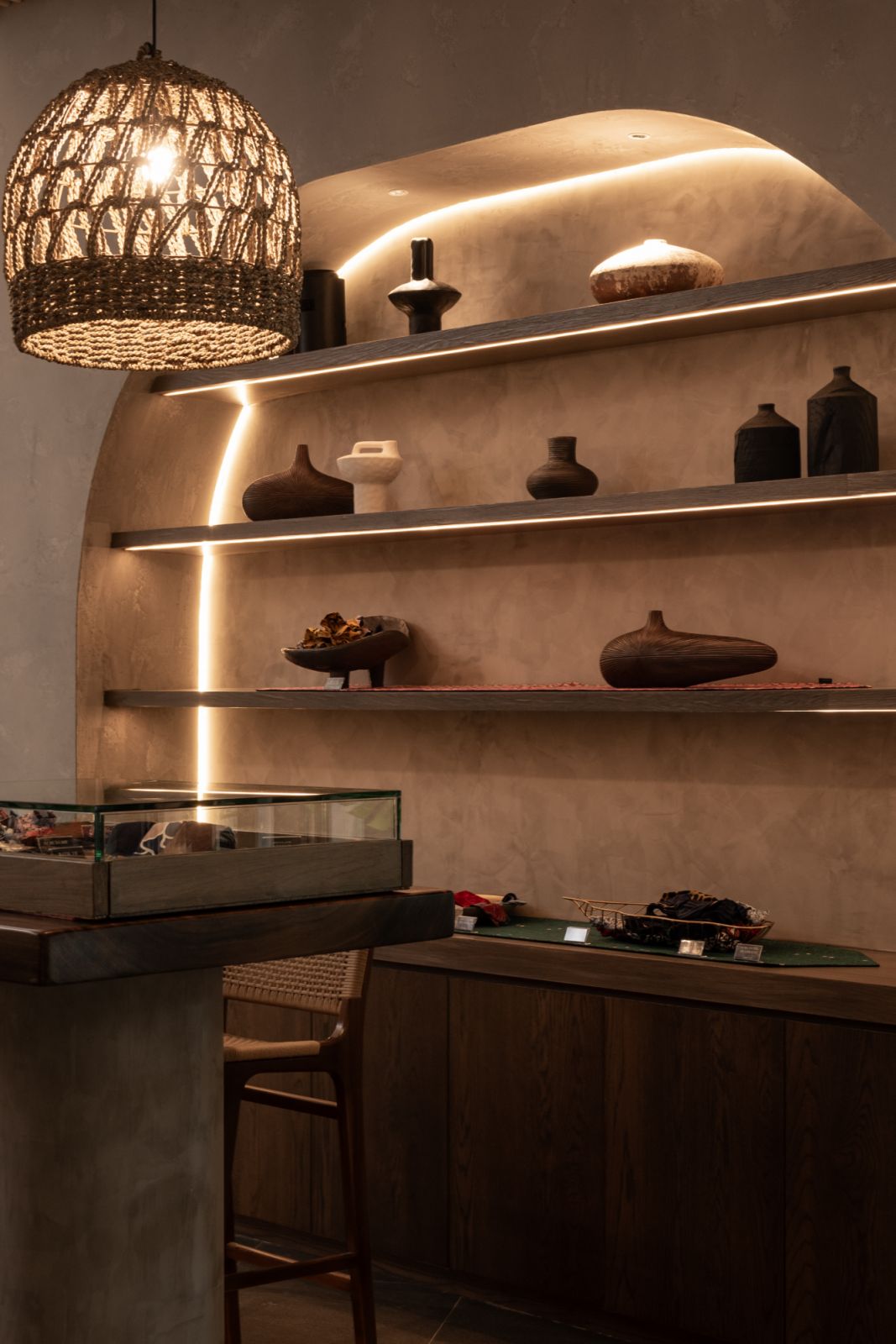 Handmade objects were curated by Tze Chin from Stardust Trinket