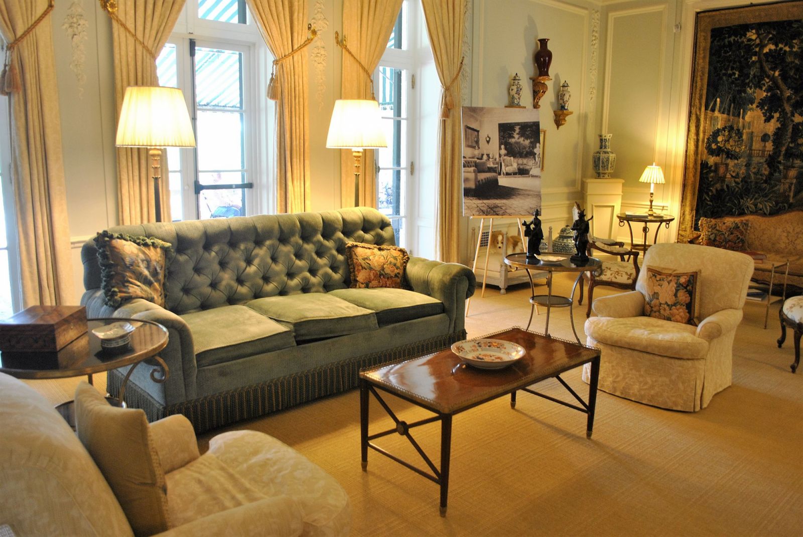 The sumptuous parlour room (Photo: Elisa.rolle / WikiCommons)