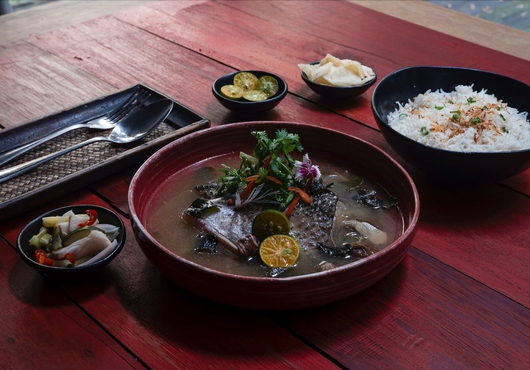Sea bass fillet with lime and asam boi (Photo: Instagram /@fook.kl)