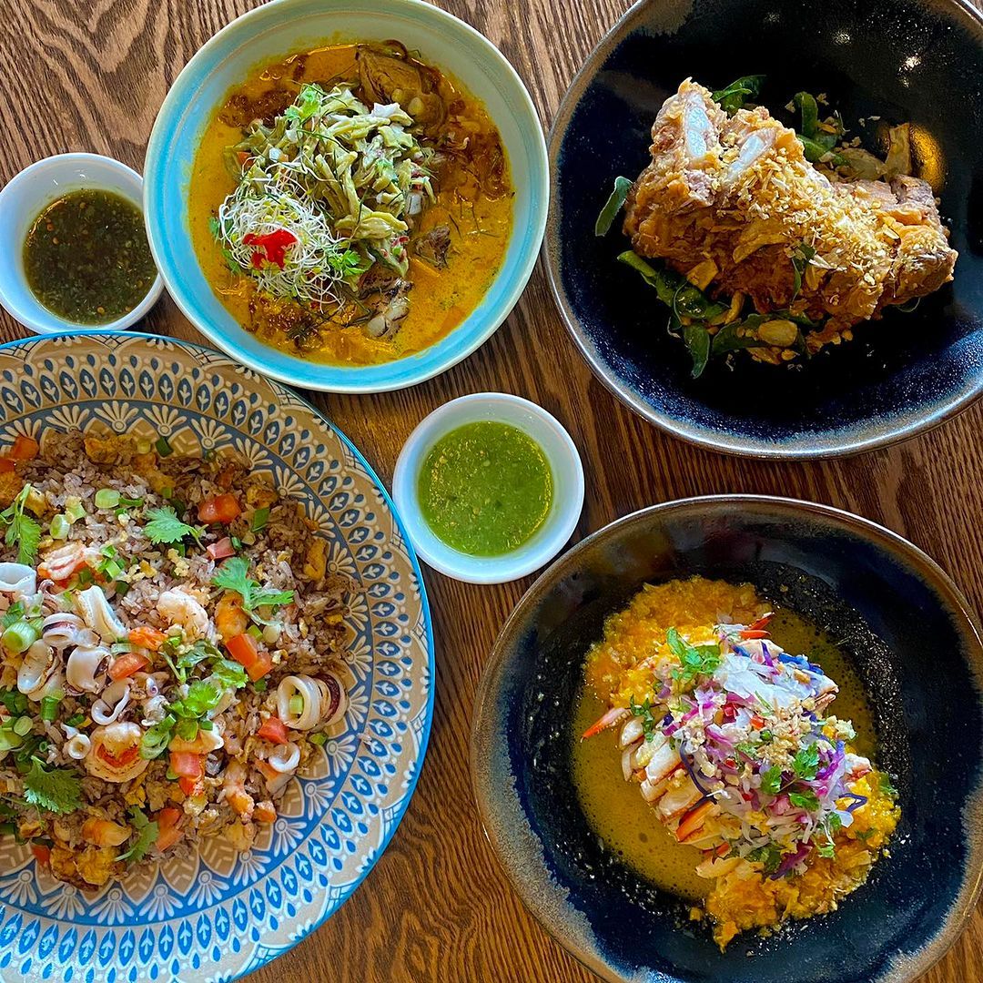 Dishes at Kompassion (Photo: Instagram / @kompassionthai)