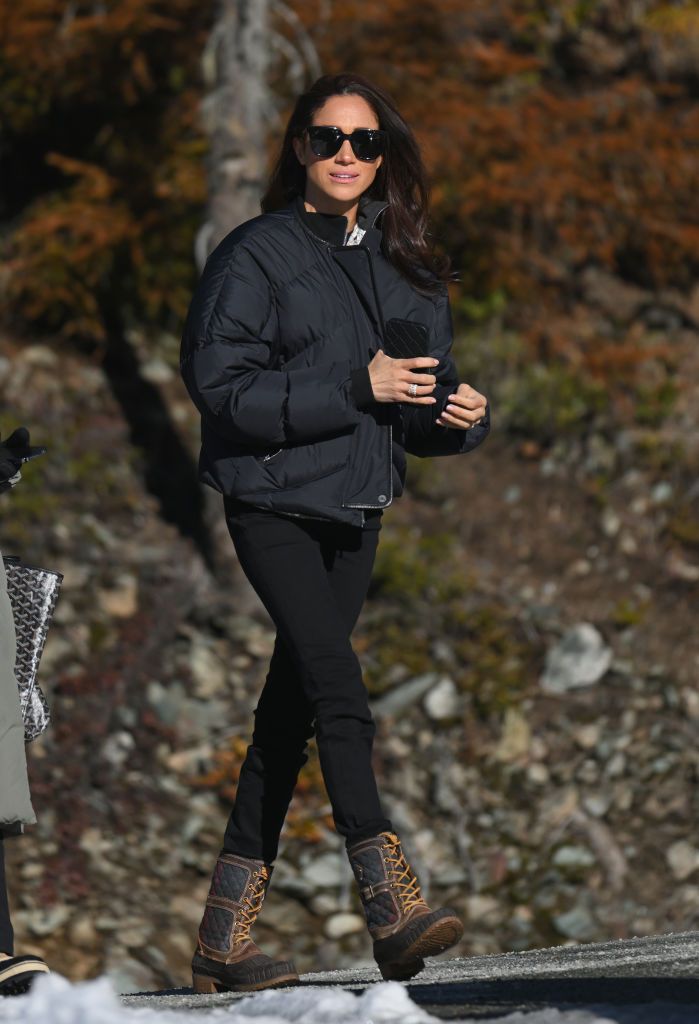 WHISTLER, BRITISH COLUMBIA - FEBRUARY 15: Meghan, Duchess of Sussex attends the Invictus Games One Year To Go Event on February 15, 2024 in Whistler, Canada. (Photo by Karwai Tang/WireImage)