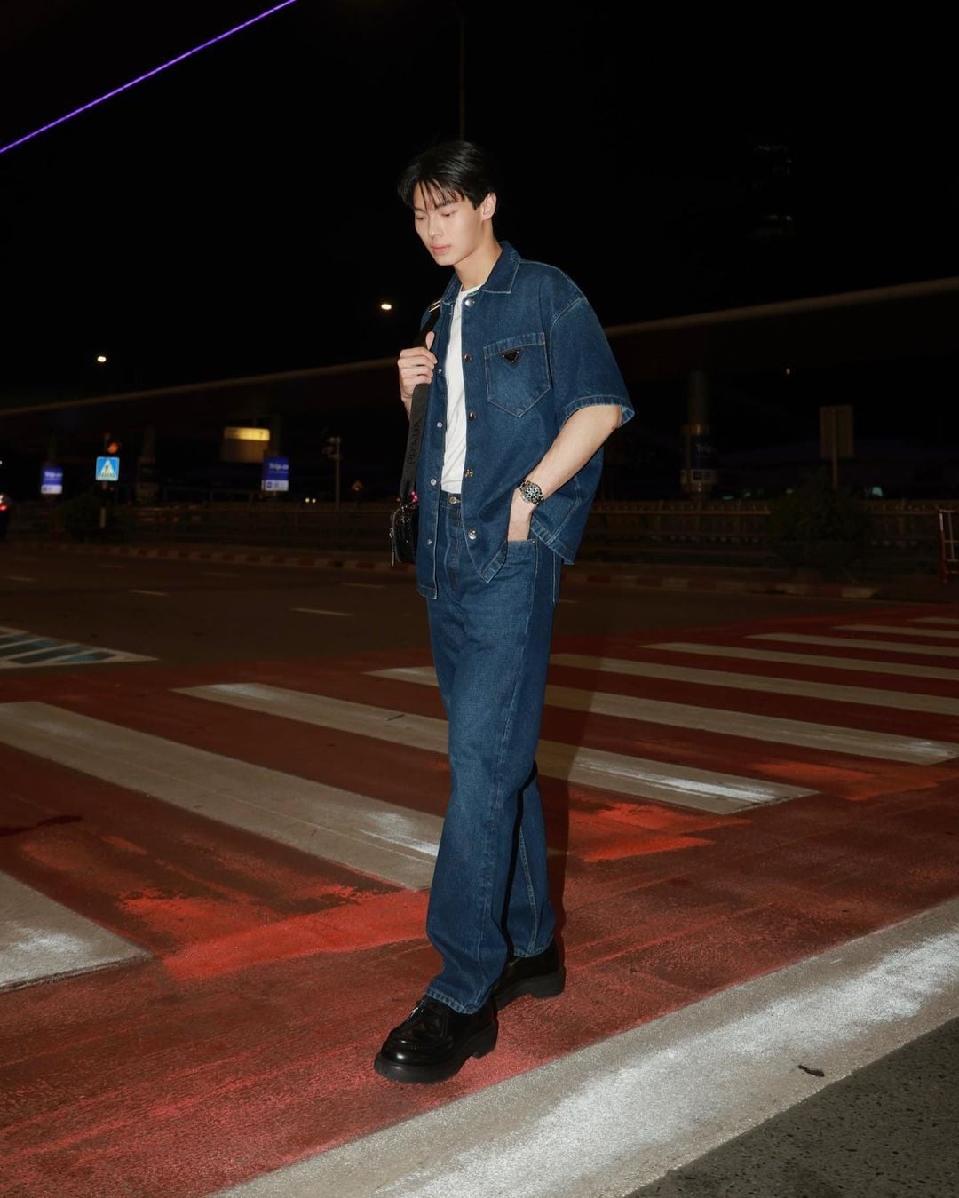 win metawin in denim on denim looks
