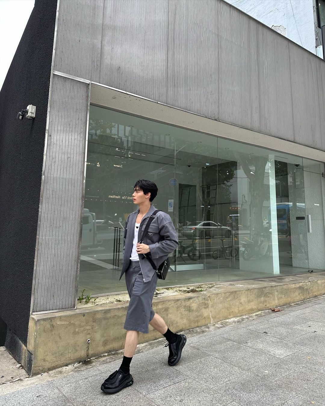 win metawin wearing prada total looks in seoul