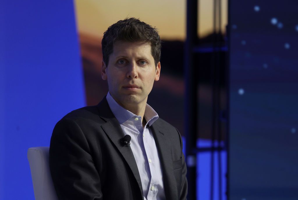 OpenAI領導人Sam Altman已成為世界最具影養力的人物之一。(Photo by Justin Sullivan/Getty Images)