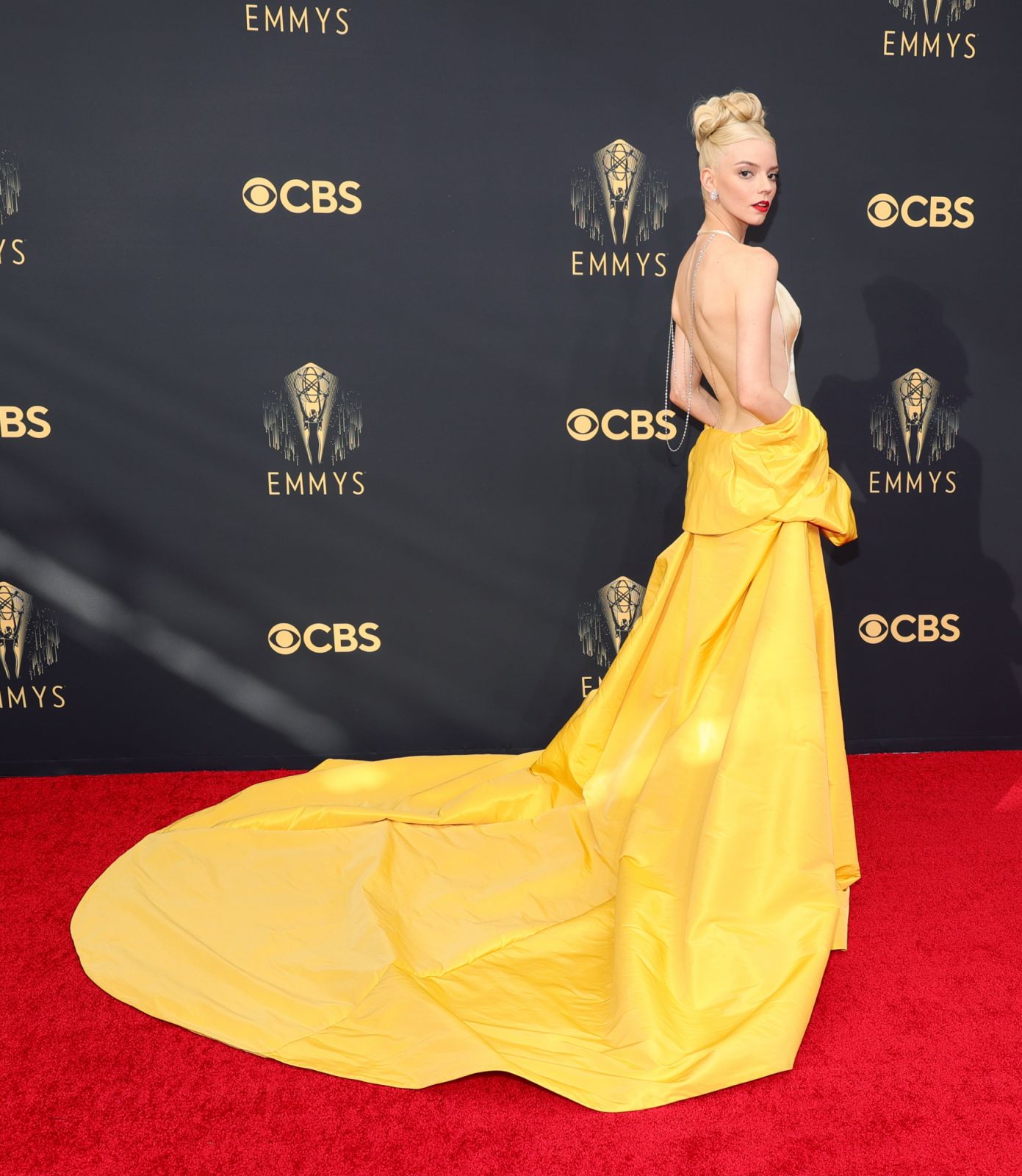 Anya Taylor-Joy in Dior. (Photo:Getty)