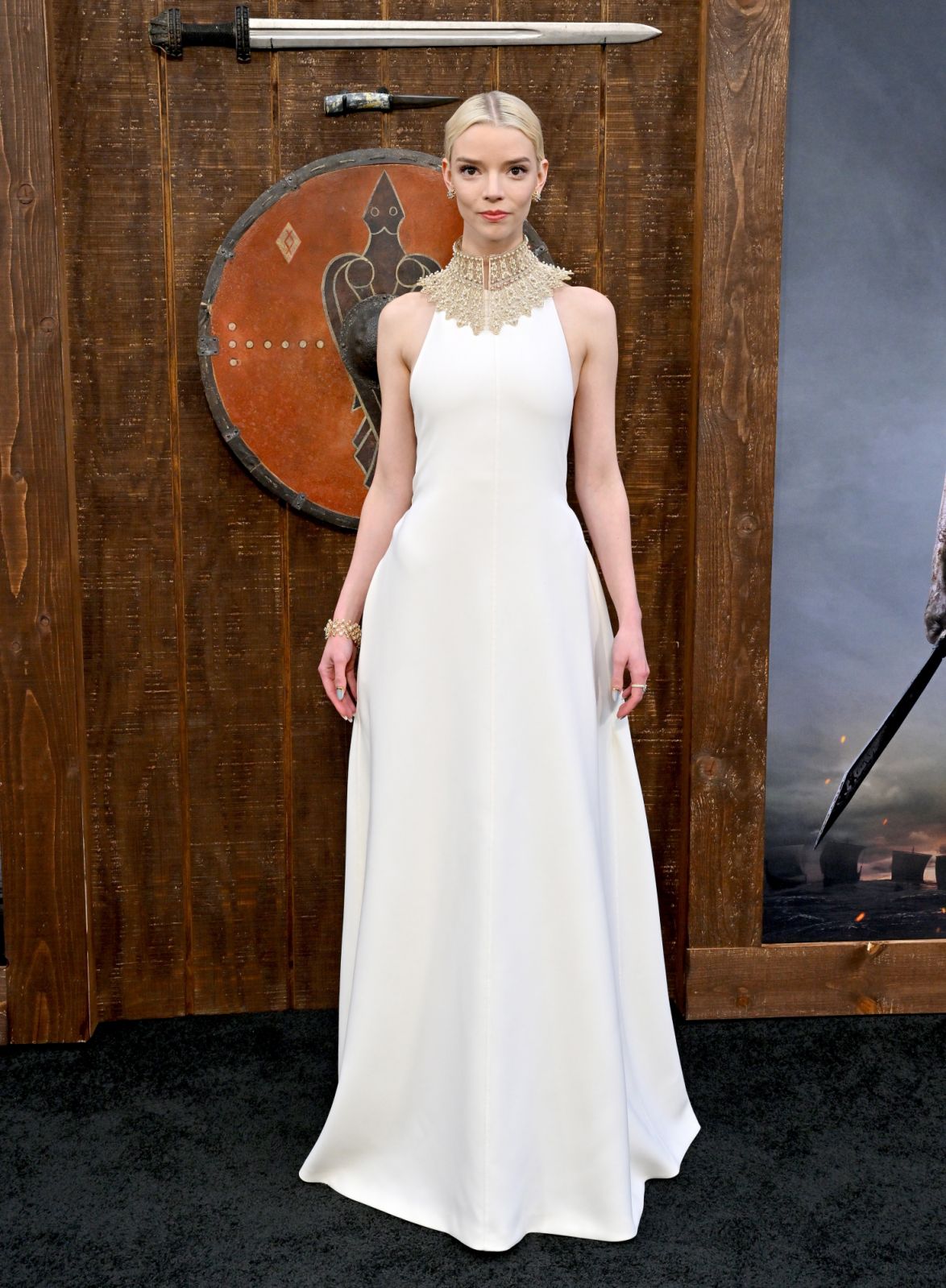 Anya Taylor-Joy in Dior Fall 2022 Ready-to-Wear Collection. (Photo:Getty)
