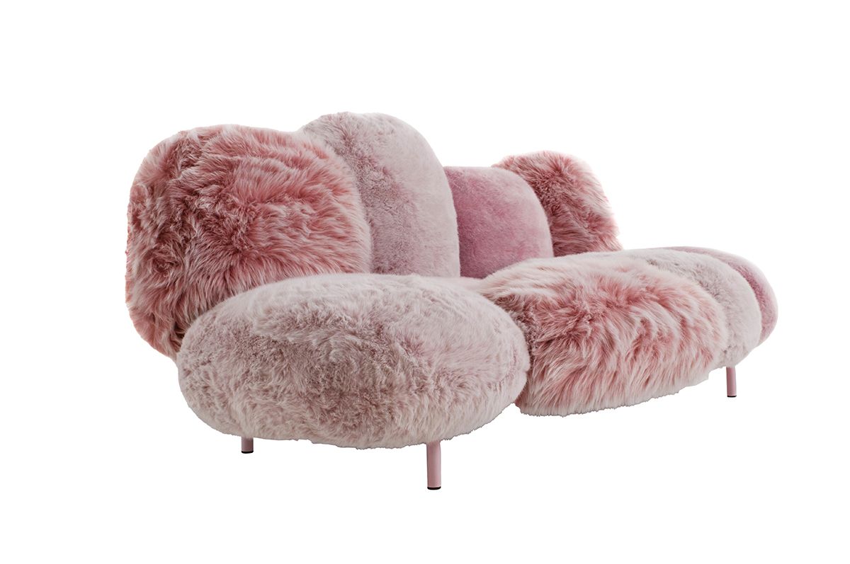 Edra Cipria sofa by Fernando and Humberto Campana, from Space Furniture