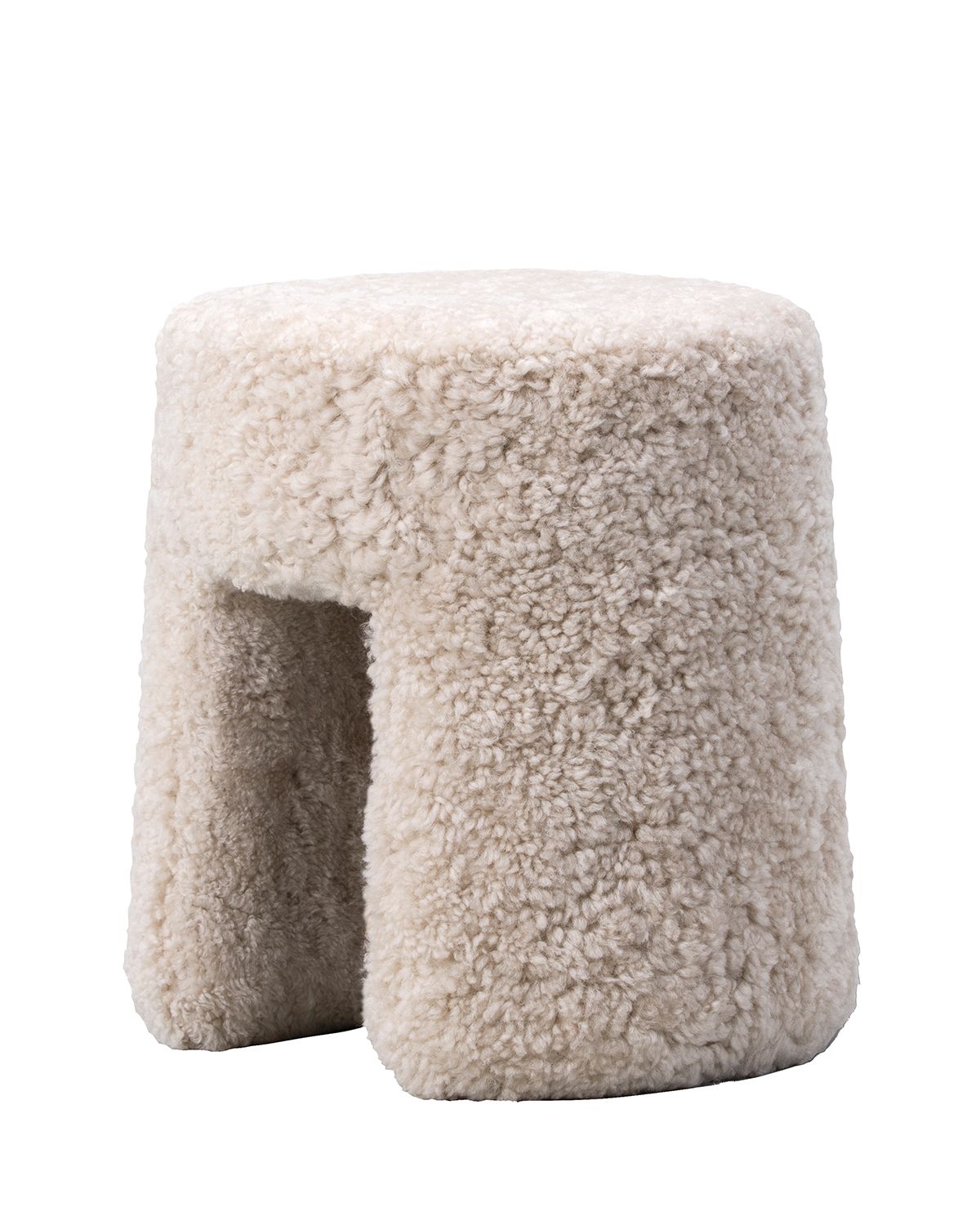 Sequoia pouf by Space Copenhagen for Fredericia Furniture, from Danish Design Co