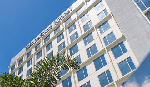 Kingsford Hotel facade (Photo: Kingsford Hotel Manila)