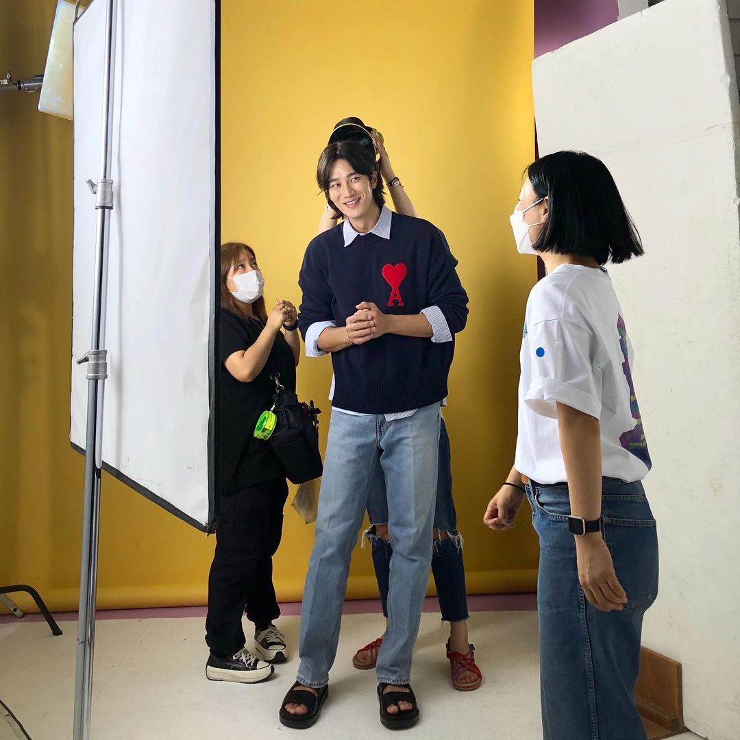 Ahn Bo-hyun for 'Yumi's Cells' (Photo: @bohyunahn / Instagram)