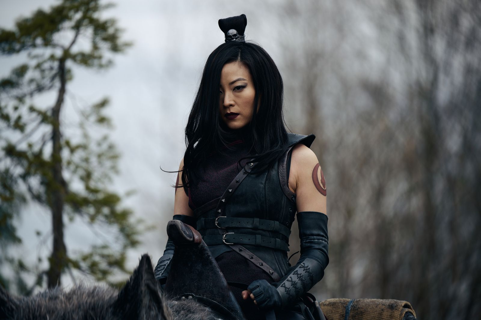 Avatar: The Last Airbender. Arden Cho as June in season 1 of Avatar: The Last Airbender. Cr. Robert Falconer/Netflix © 2023