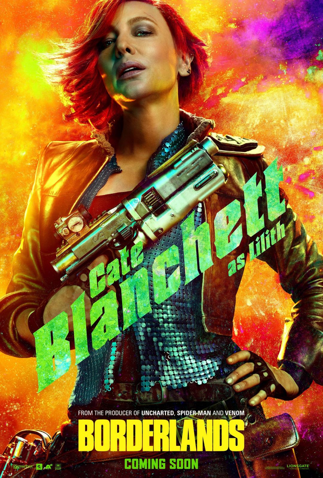 《Borderlands 邊緣禁地》人物海報(Photo: Lionsgate)