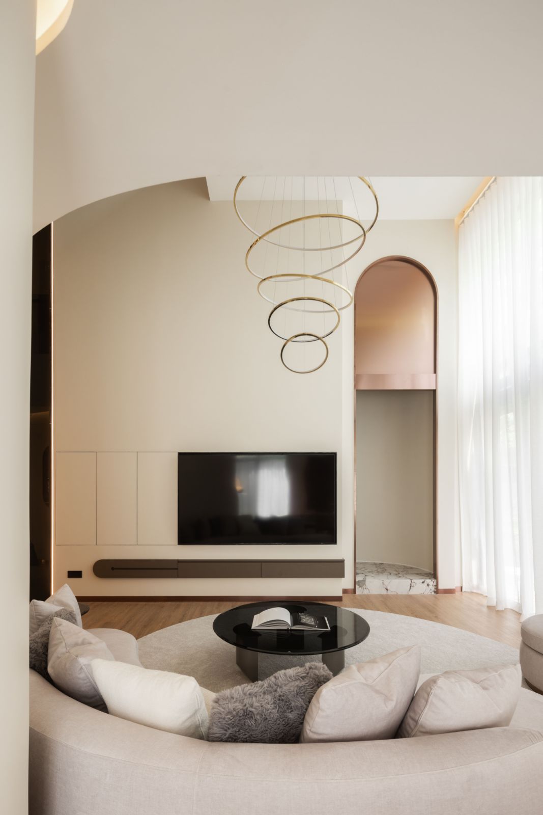 The high ceiling